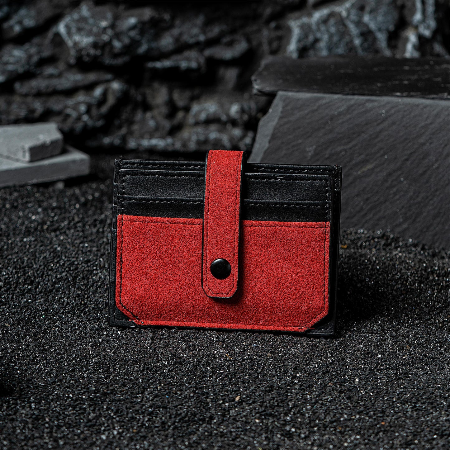 RFID-Blocking Alcantara Slim Wallet