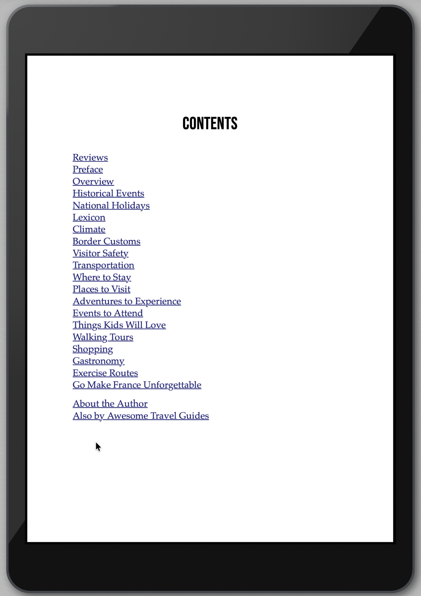 The Awesome Guide to France