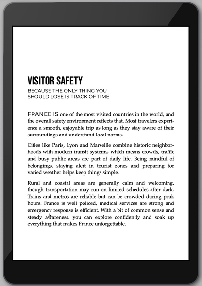 The Awesome Guide to France