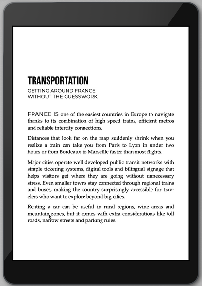 The Awesome Guide to France