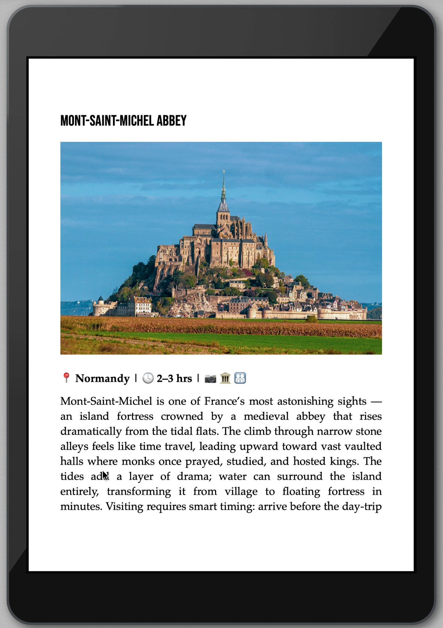 The Awesome Guide to France