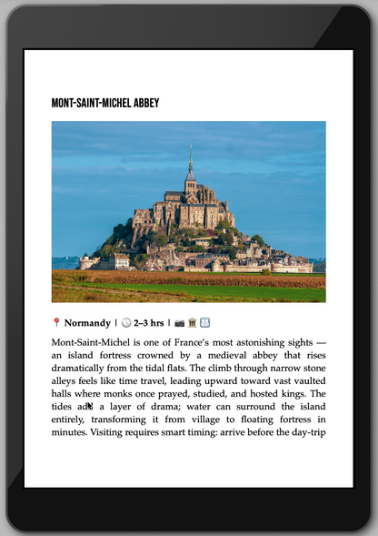 The Awesome Guide to France