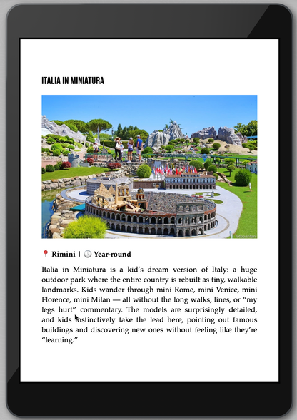 The Awesome Guide to Italy