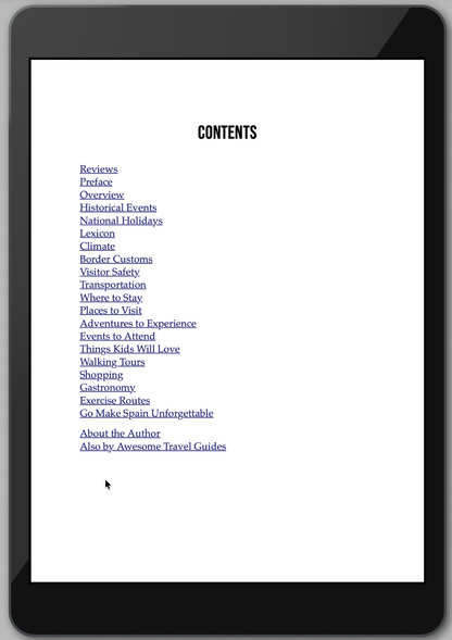 The Awesome Guide to Spain