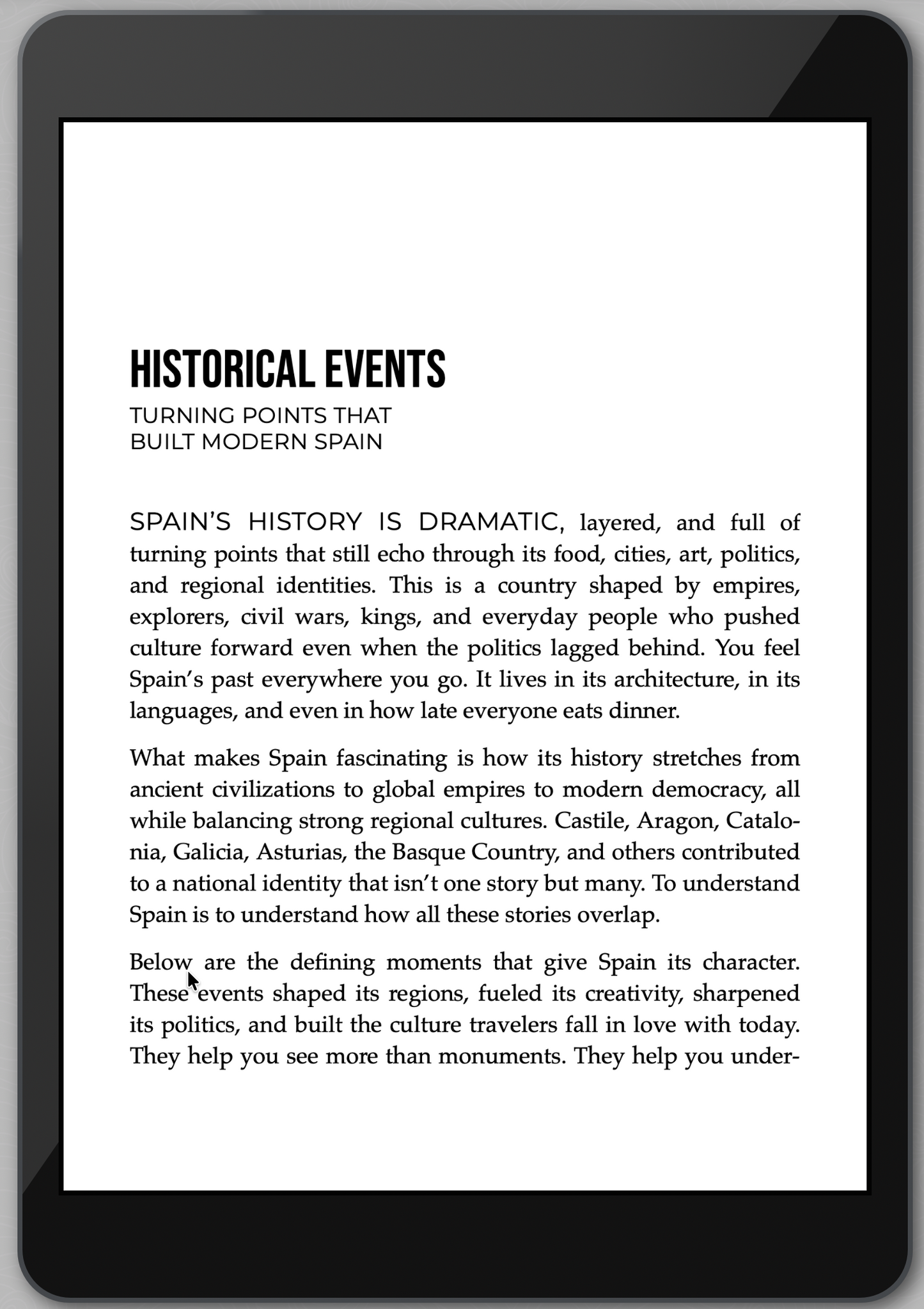 The Awesome Guide to Spain