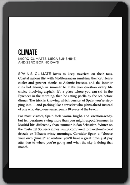 The Awesome Guide to Spain