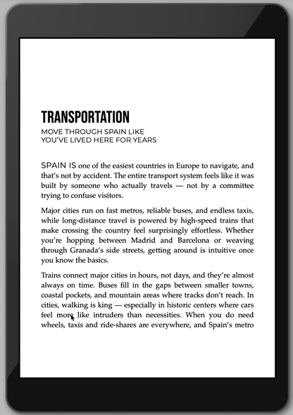 The Awesome Guide to Spain