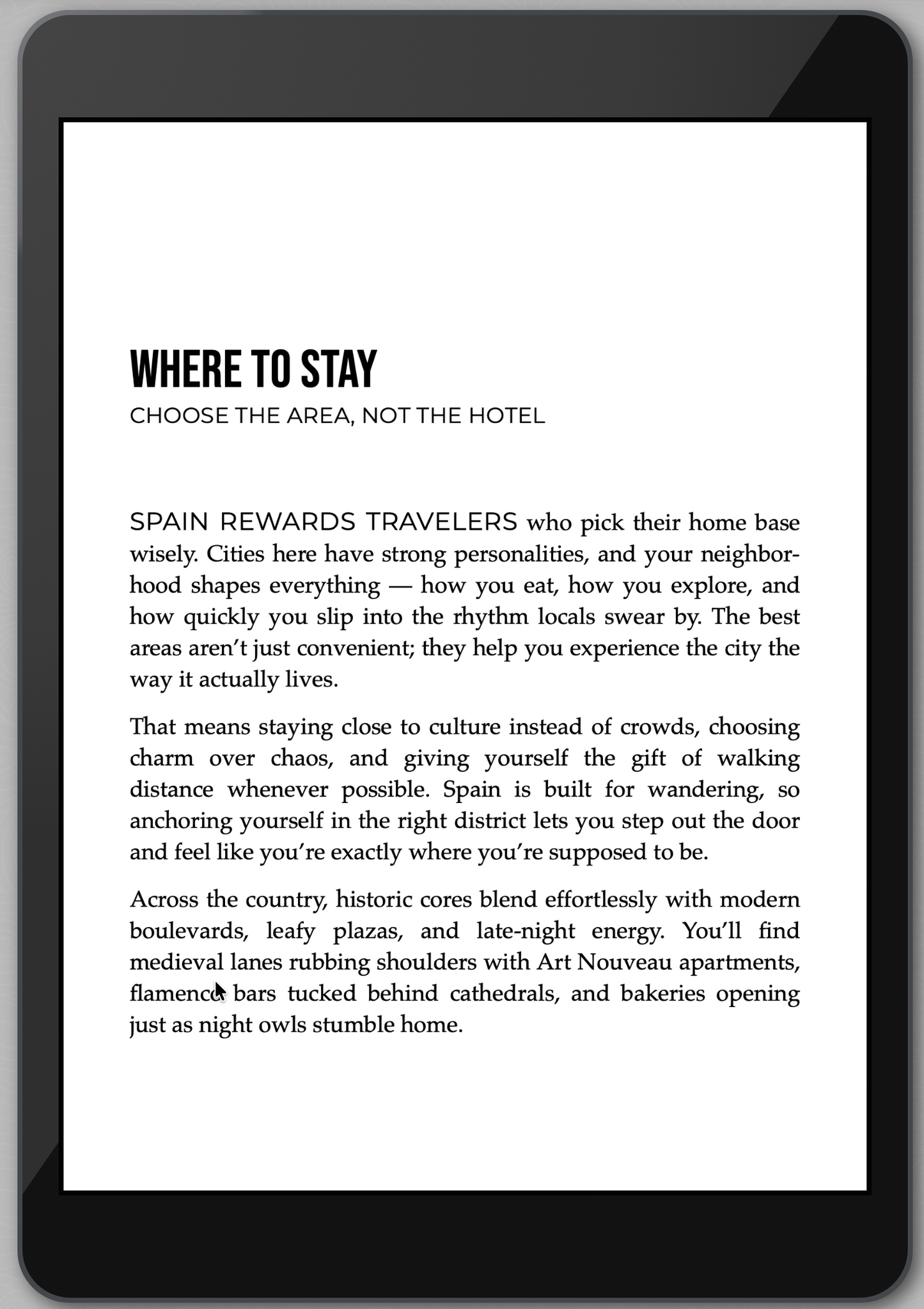 The Awesome Guide to Spain