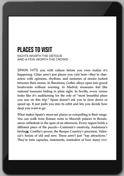 The Awesome Guide to Spain