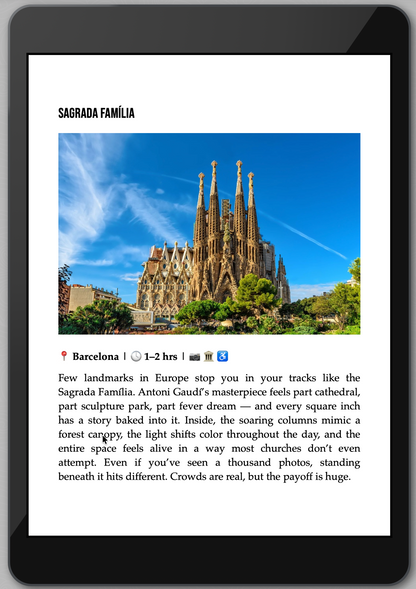 The Awesome Guide to Spain