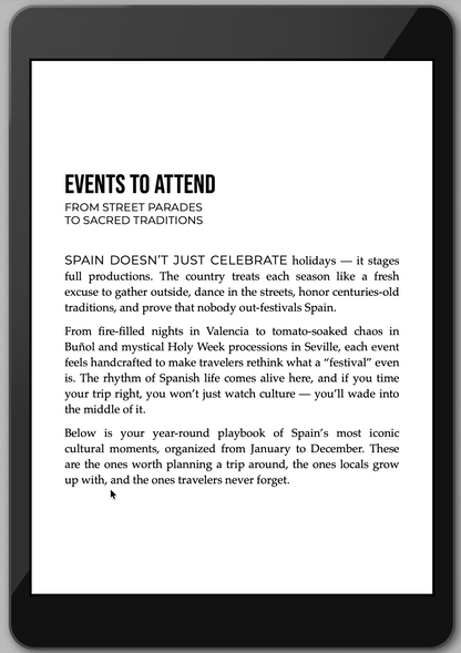 The Awesome Guide to Spain