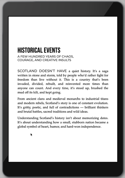 The Awesome Guide to Scotland