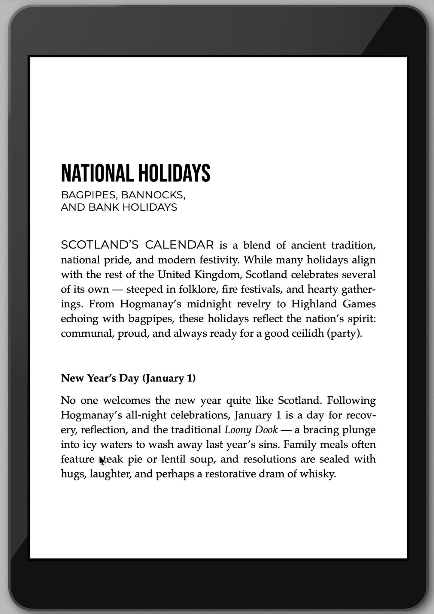 The Awesome Guide to Scotland