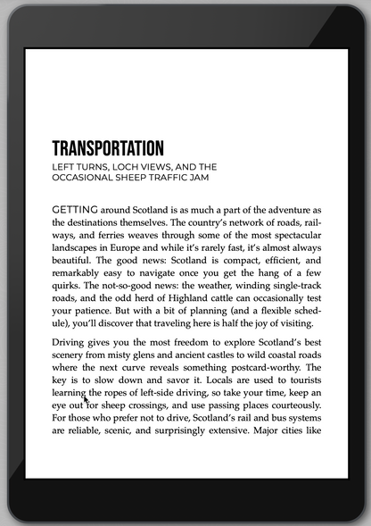 The Awesome Guide to Scotland