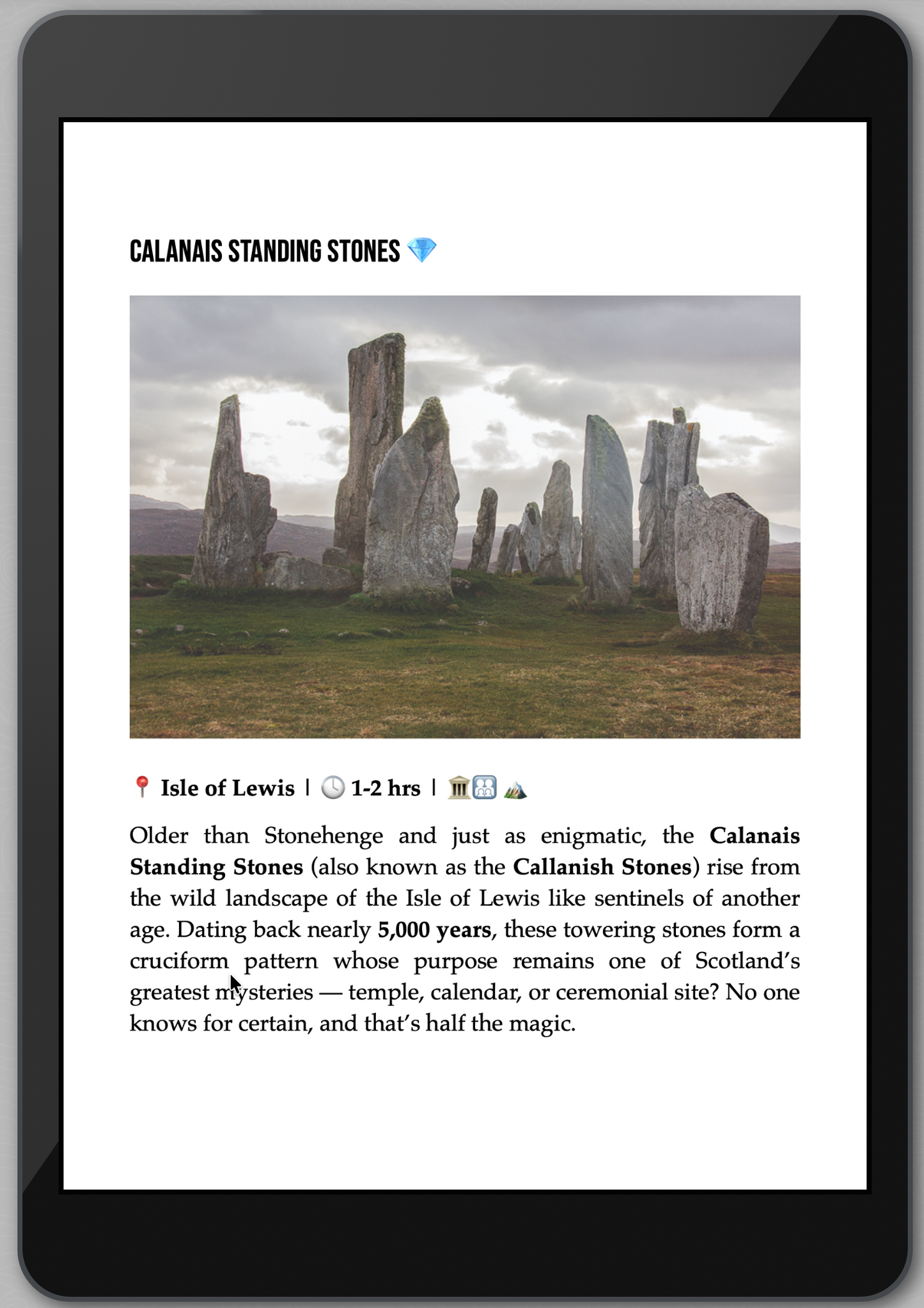 The Awesome Guide to Scotland