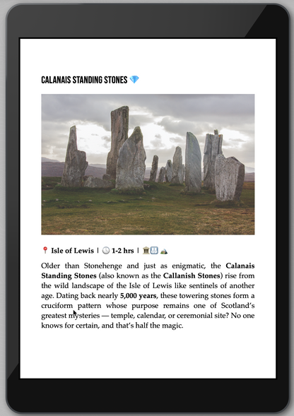 The Awesome Guide to Scotland