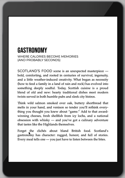 The Awesome Guide to Scotland