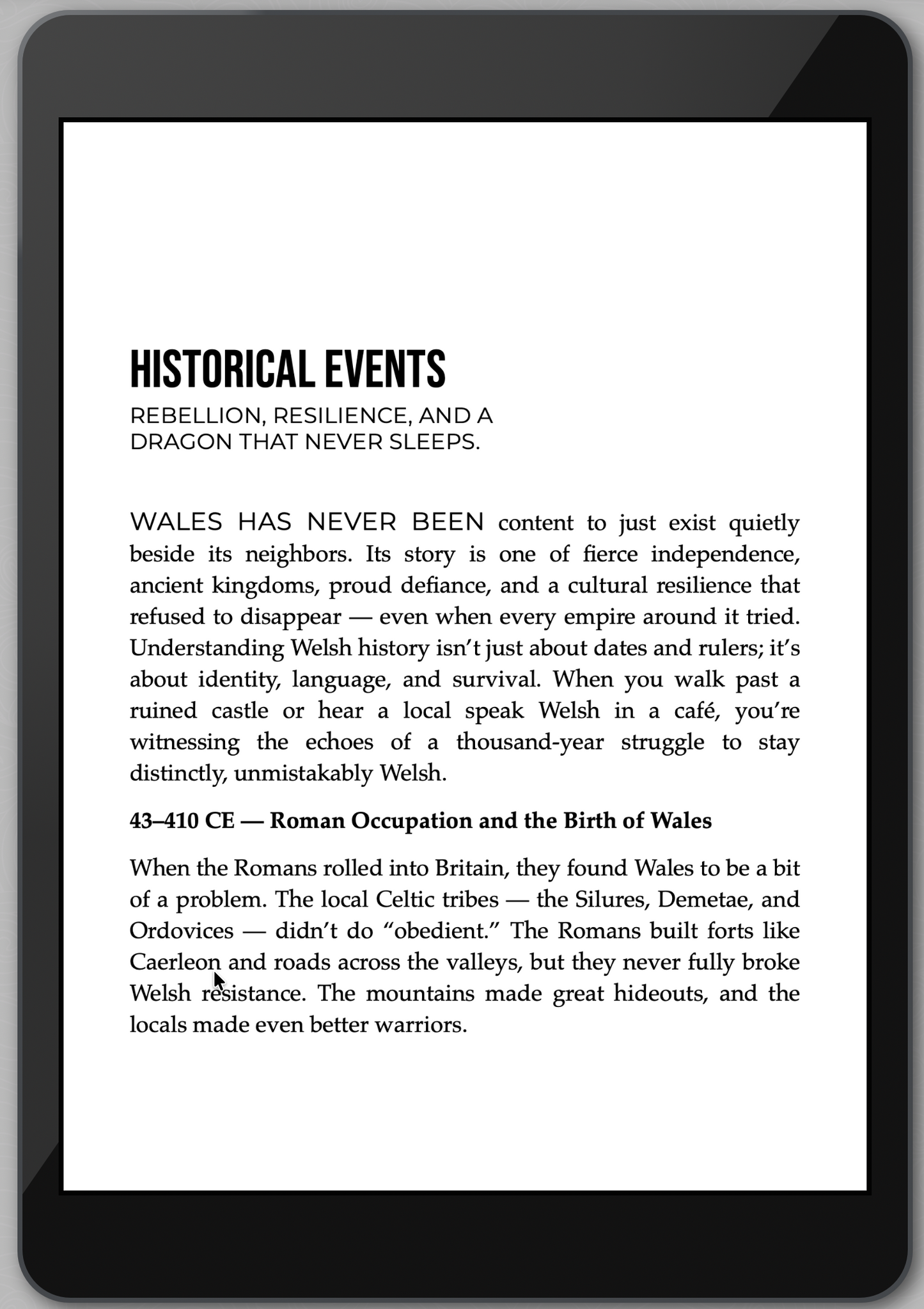 The Awesome Guide to Wales