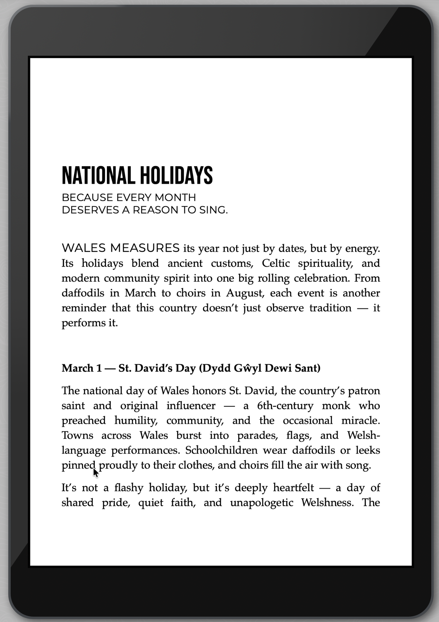 The Awesome Guide to Wales