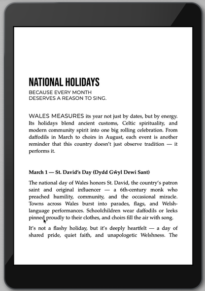 The Awesome Guide to Wales