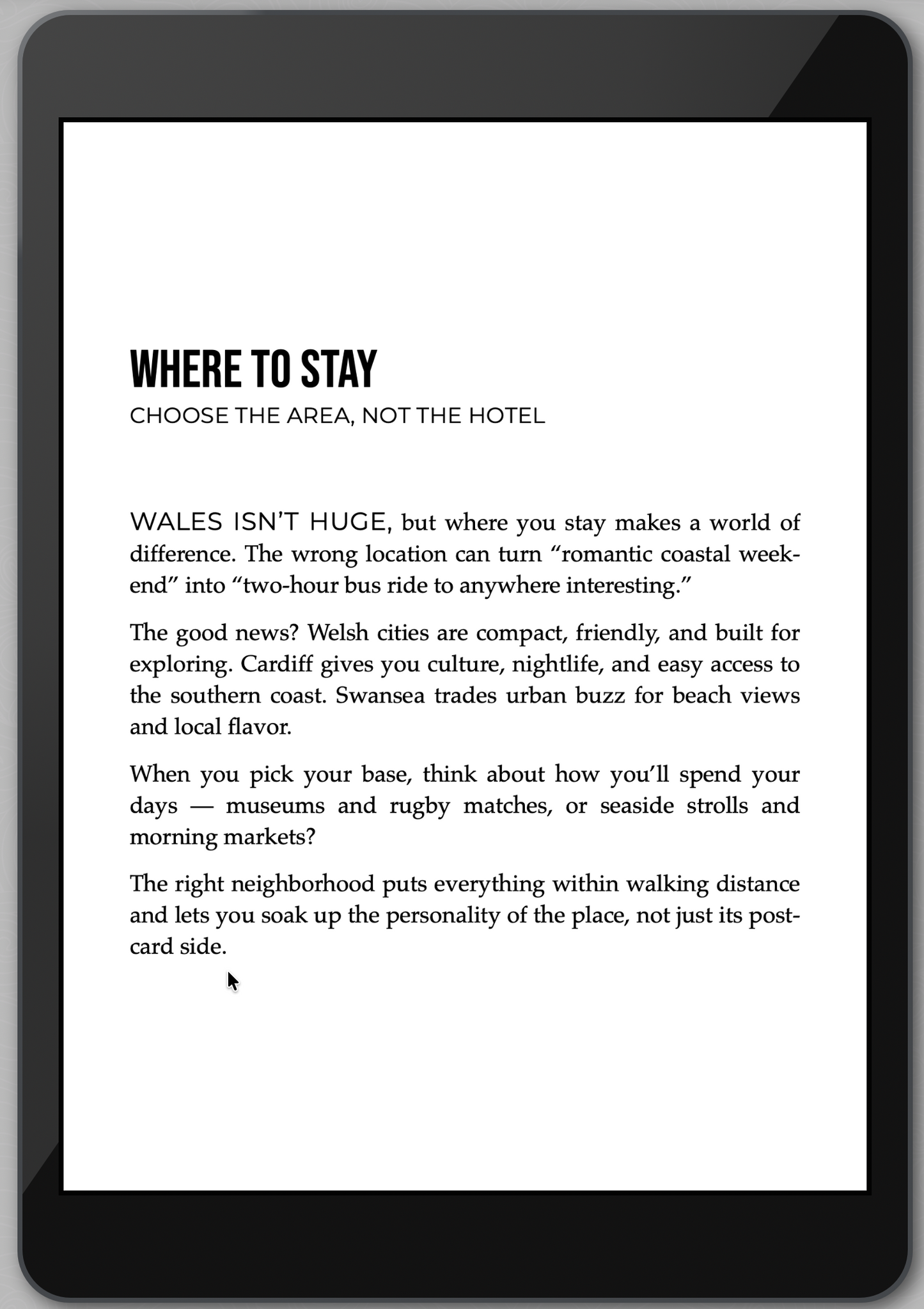 The Awesome Guide to Wales