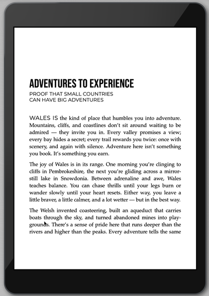 The Awesome Guide to Wales