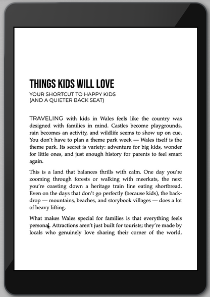 The Awesome Guide to Wales