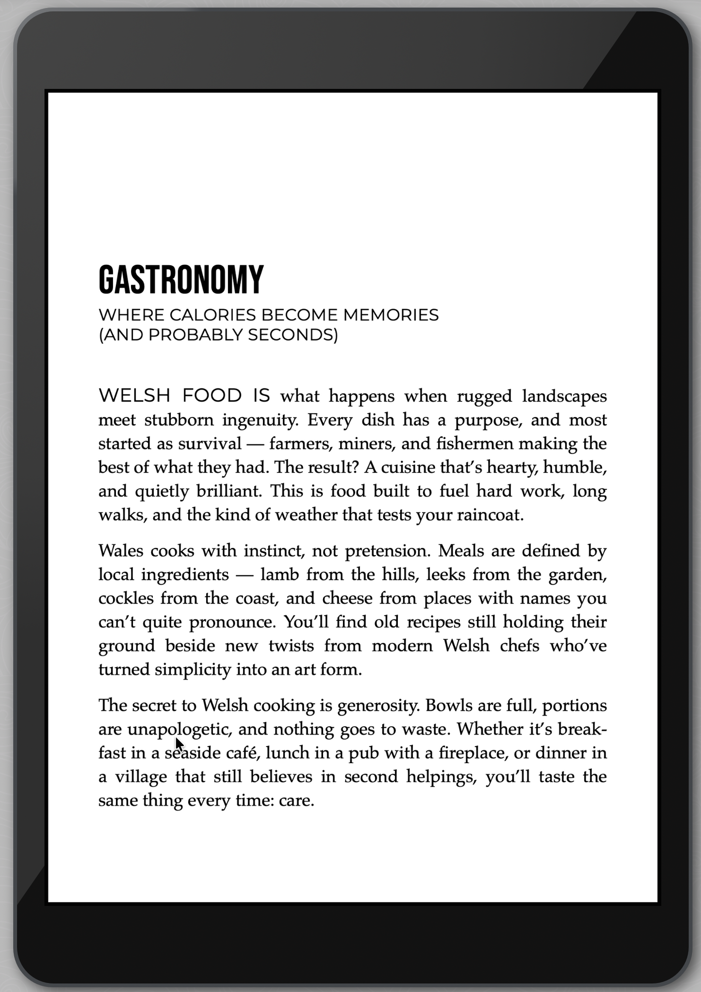 The Awesome Guide to Wales