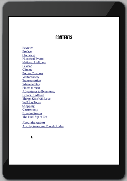 The Awesome Guide to England