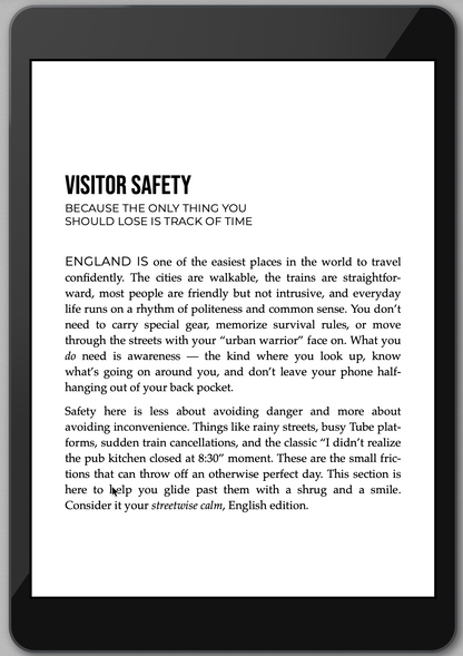 The Awesome Guide to England