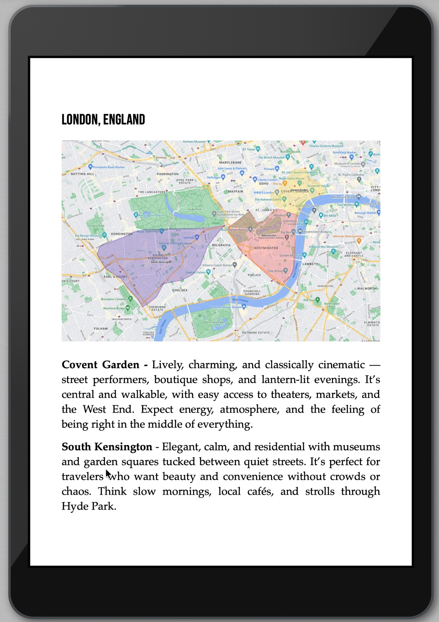 The Awesome Guide to England