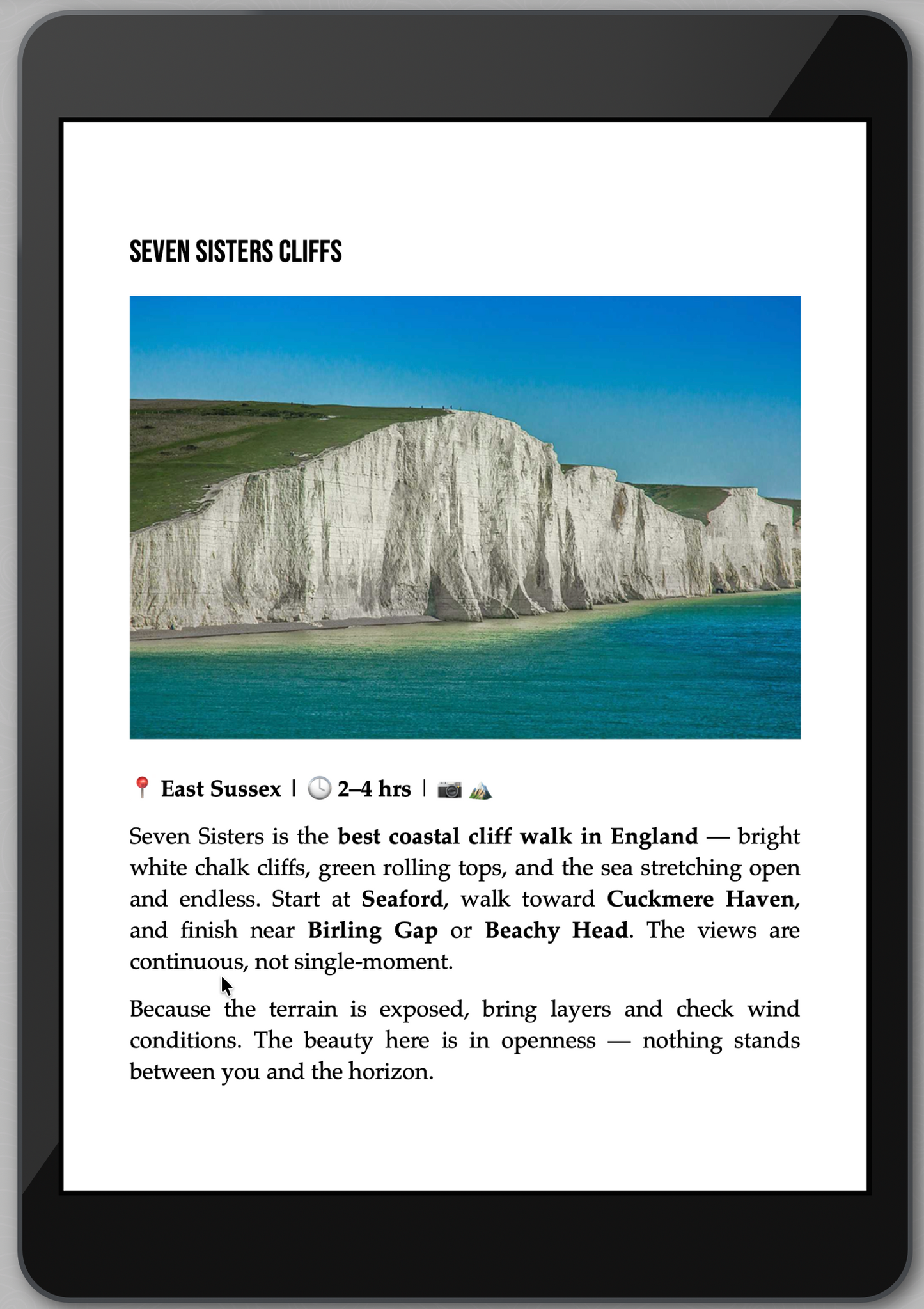 The Awesome Guide to England