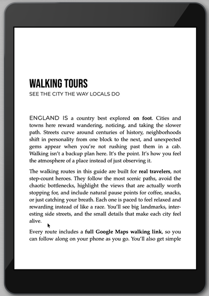 The Awesome Guide to England