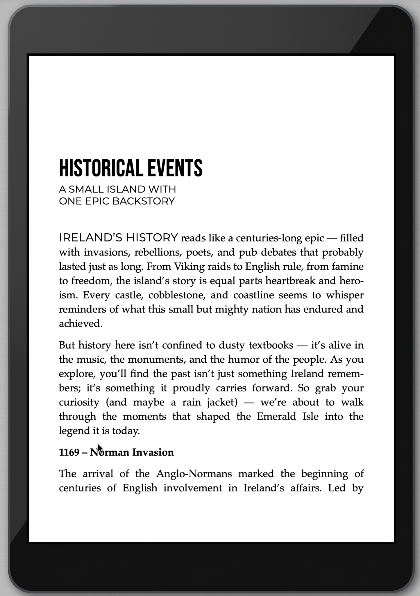 The Awesome Guide to Ireland