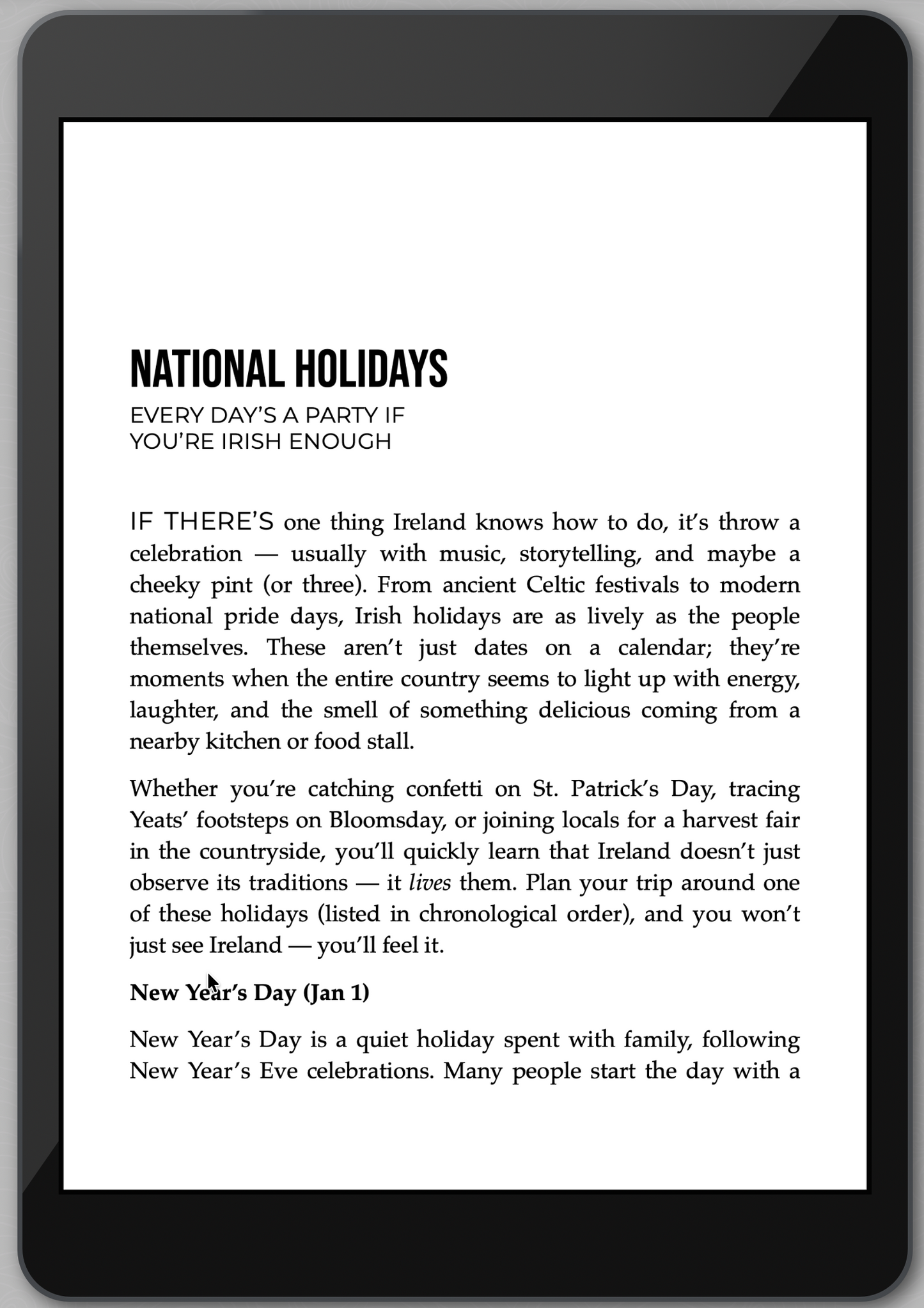 The Awesome Guide to Ireland