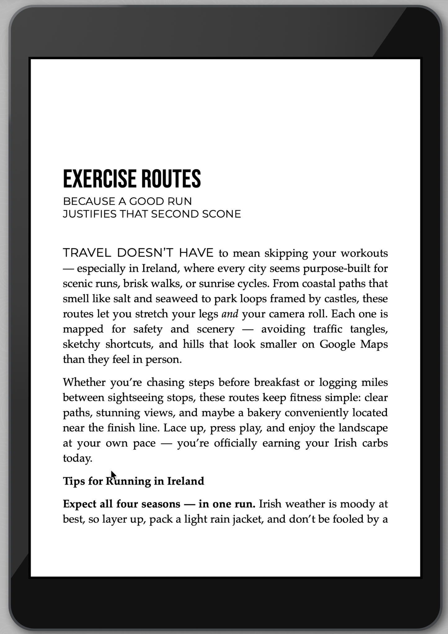 The Awesome Guide to Ireland