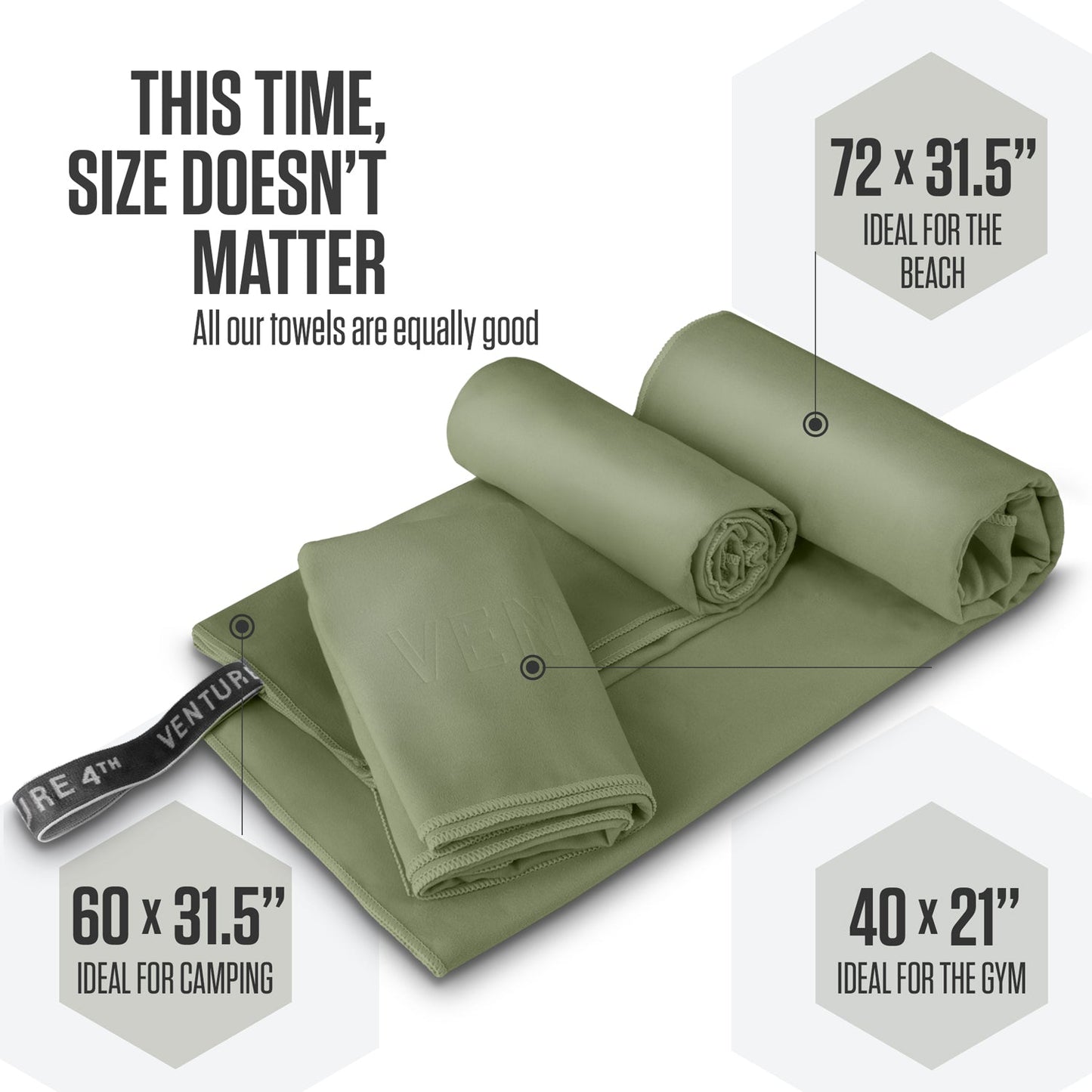 Microfiber Quick Dry Travel Towel